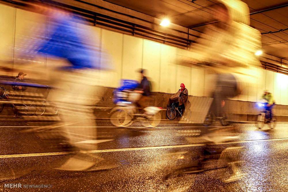 تصاویررژه دوچرخه سوارها،تصاویررژه دوچرخه سوارها درمسکو,عکس رژه دوچرخه سوارها